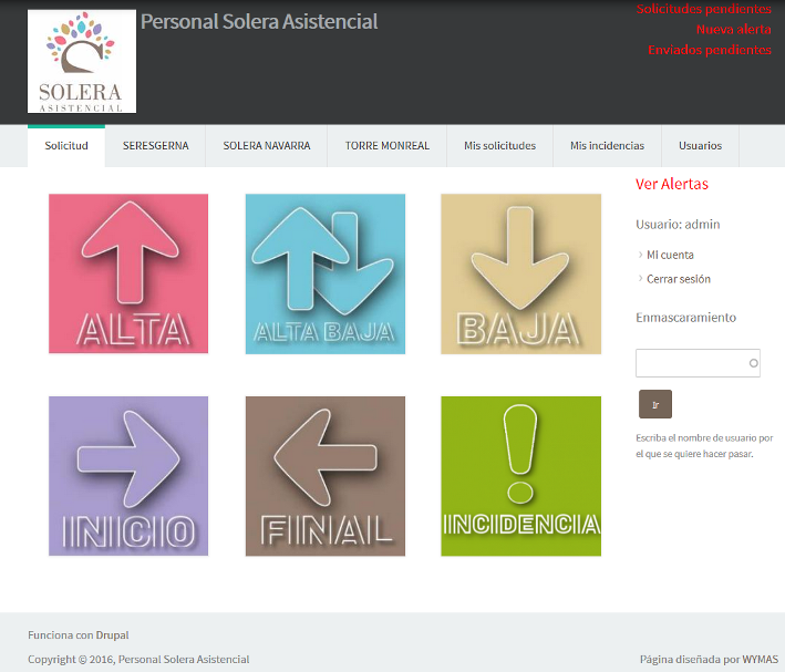 Web Personal Solera Asistencial